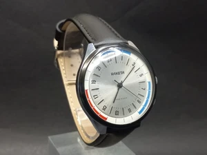 Soviet Vintage Watch Raketa 24 Hours NEW!!!,Mechanical Russian Watch,USSR Watch - Picture 1 of 10