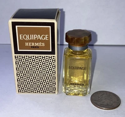 Hermes Equipage Eau de Toilette 10 ml Mini Miniatura Muestra Hombres Colonia De Colección Foto 1 de 4