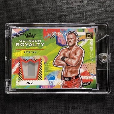 2022 Petr Yan Debut Donruss UFC Gold Octagon Royalty Relic Patch 02/10 - Image 1 of 4