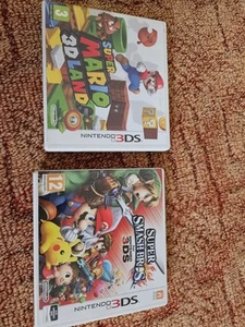 Super Mario 3D Land & Super Smash Bros for 3DS (Complete & Excellent Condition) - Picture 1 of 4
