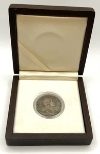 THAILAND Silver 1 Baht BE2458 (1915) Rama VI - Elephants Silver .900 Coin - Picture 1 of 12
