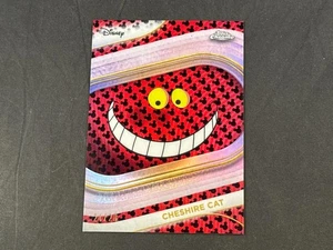 2025 TOPPS CHROME DISNEY CHESHIRE CAT VARIATION MICKEY MOUSE RED & BLACK 24/28 - Picture 1 of 2