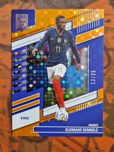 2022-23 Panini Donruss Elite FIFA SOCCER OUSMANE DEMBÉLÉ #87 Orange Disco /35 - Picture 1 of 2
