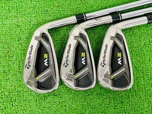Taylormade M2 Iron set 5-9+PW RH Reax Steel 88 Stiff Flex Shaft G12393 - Picture 1 of 7