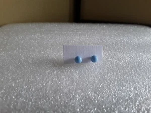 Runde Kugel Ohrstecker Sterlingsilber NEU UNBENUTZT!!!! 3mm. 5-7 - Bild 1 von 2