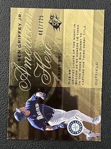 2008 SPX #KG62 American Hero Ken Griffey Jr. Gold /725 Seattle Mariners - Picture 1 of 2