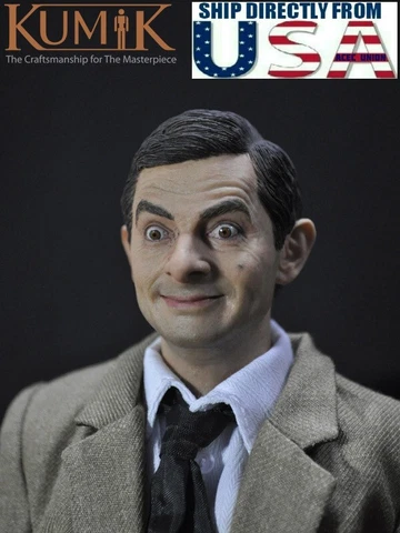 1/6 Bean Male Head Sculpt with Neck For 12" Hot Toys ZY WORLDBOX Coomodel Figure Cover