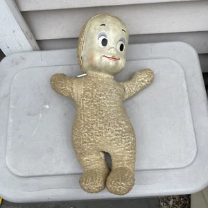 VINTAGE 15" 1960s Casper The Friendly Ghost TALKING Doll - Picture 1 of 8