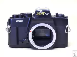 REVUE Solar 100 analoge Spiegelreflex-Kamera (Pentax-K Bajonett), Made in Japan - Picture 1 of 20
