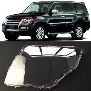 Left Front Headlight Headlamp Lens Cover For Mitsubishi Pajero Shogun MK4 06-20 - Picture 1 of 12