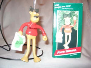 "ADORNO DE NAVIDAD HALLMARK KEEEPSAKE, ""RENO RODNEY""-1989- - Imagen 1 de 1
