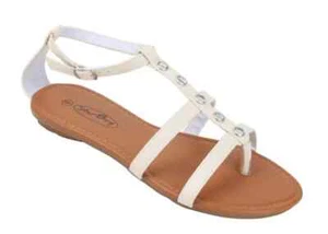 New Starbay Women's Fashion Sequins T-Strap Flat Thong Sandals #2208 US size 7 - Picture 1 of 1