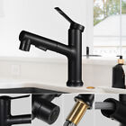 Kitchen Faucet with Pull down Sprayer Sink Bath Telescopic Hot and Cold