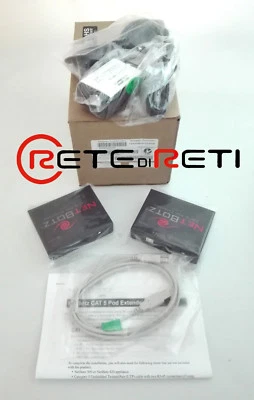 € 78+IVA APC NBAC0208 NetBotz 4-Port Cat5 Pod Extender - Immagine 1 di 2