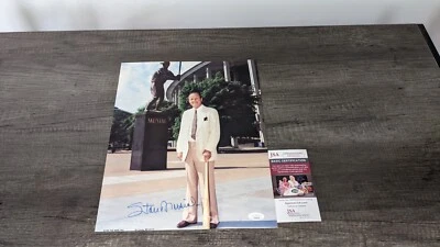 Stan Musial St. Louis Cardinals Signed 11x14 Photo JSA - Image 1 of 4
