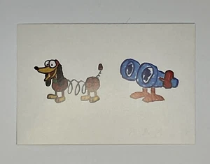 Disney Pixar: Die Kunst von Pixar Toy Story Konzeptkunst von Ralph Eggleston Postkarte - Bild 1 von 2