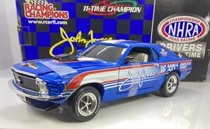 Ertl./Racing Champions 1/18 Scale NHRA FORD MUSTANG “John Force Version” RARE - Picture 1 of 12