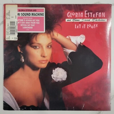 Gloria Estefan - Let It Loose Vinyl LP - 1987 - SEALED! MINT! - Epic OE 40769 - Image 1 of 2