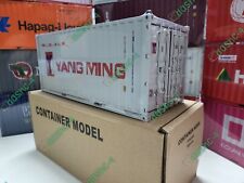 Yang Ming 1:20 20ft Shipping Container Model ABS Resin & Wood New Box