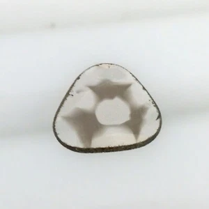 Diamantes sueltos extraídos tierra corte rebanada Polki Trapiche natural raro de 0,20 quilates - Imagen 1 de 3