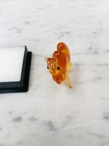 MINIATURE ANIMAL MURANO GLASS ITALIAN DESIGN GLASS ANIMAL - Picture 1 of 4
