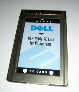 Dell FireStar II CardBus IEEE 1394a FireWire i.LINK PC Card Adapter no Dongle  - Picture 1 of 1