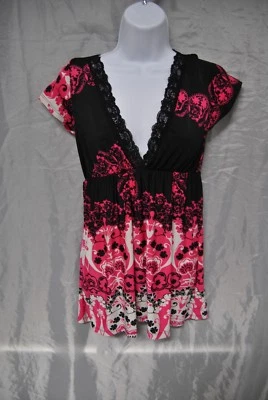 Women's sleepwear by Topia  size M white with Pink   - Image 1 of 4