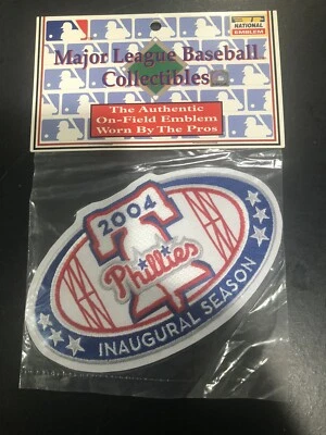 2004 Philadelphia Phillies inaugural season patch - Image 1 of 2
