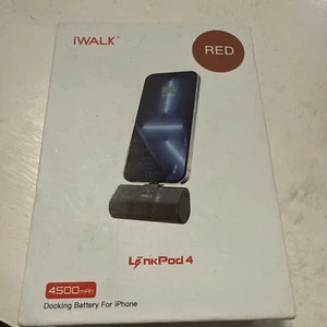 Iwalk Link pod 4 -4500 Mah RED - Picture 1 of 2