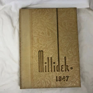 1947 Millidek Yearbook James Milliken University, Decatur IL - Picture 1 of 11