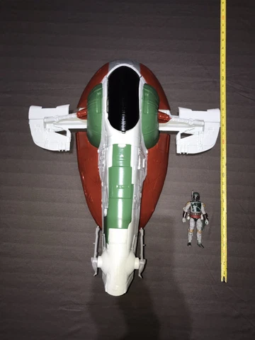Star Wars Black Series BIG Custom Slave 1 I Boba Fett Firespray-31 1:12 scale Cover