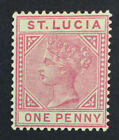 Momen: St Lucia Sg #32 1883-6 Mint Og H £55 Lot #225840-5300