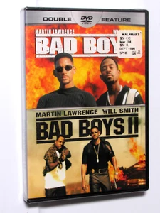 Bad Boys I & II NEW/SEALED (DVD Double Feature) Will Smith 2 Movies + FREE - Picture 1 of 3