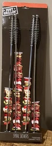 *Just Grill* Steel Spiral Skewers. Kabobs. New - Picture 1 of 2