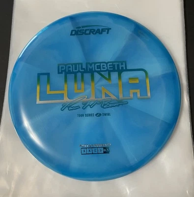 Discraft Z Swirl Luna Mcbeth Tour Series 173-174g Rare - Image 1 of 4