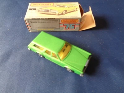 MATCHBOX COLLECT ALL 75 MODELS  SUPERFAST LESNEY COUGAR VILLAGER NUMERO 74 - Immagine 1 di 4