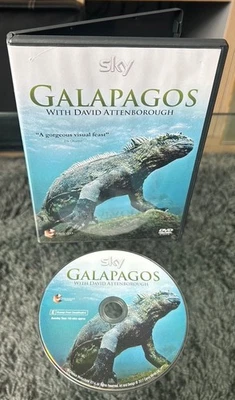 Galapagos With David Attenborough DVD Region 2 Penguins Tortoises Albatrosses - Image 1 of 4