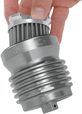 PC RACING Flo? Filtro de aceite "Spin-on" - Gris Gunmetal PCS1 Foto 1 de 2