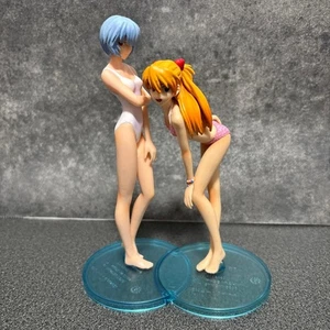 Neon Genesis Evangelion figure Lot 2 set Asuka Rei Mari Bandai Japan anime m655 - Picture 1 of 8