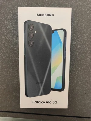 Cellulare Smartphone Samsung Galaxy A16 5G 6,7” A166 4+128GB Dual Sim  Black - Immagine 1 di 4