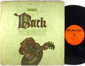 HYMAN BRESS JS BAch Violin Sonatas & Partitas Vol. II MACE STEREO MCM-S-9057 EX - Picture 1 of 3