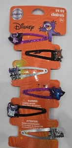 Disney Stitch Halloween Hair Clips Set Of 6 - Picture 1 of 2
