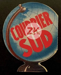 COURRIER SUD Aviation SAINT-EXUPERY Pathé Richard-Willm Aviateur Flyer 1937 - Picture 1 of 3