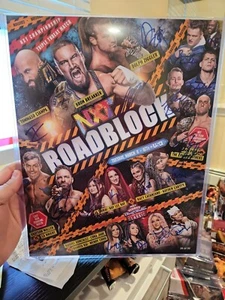 Signed WWE 11x14 Autographed Card NXT 2.0 March 2022 Roadblock 26/50 Breakker - Picture 1 of 6