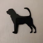 Bloodhound  Refrigerator magnet black silhouette Made in the USA