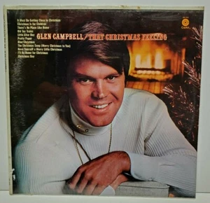 GLEN CAMPBELL THAT CHRISTMAS FEELING - VINYL LP " NEW, SEALED " - Picture 1 of 7
