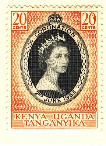 KENYA UGANDA TANGANYIKA 1953 CORONATION  MNH Cover