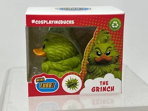 NUEVO Tubz Mini Edición En Caja GRINCH Navidad Coleccionable Pato Figura de Vinilo JEEP - Imagen 1 de 2
