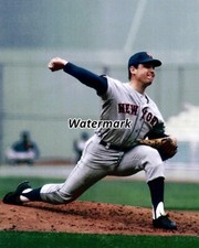 MLB New York Mets Tom Seaver Delivering Pitch Game Action Color 8 X 10 Photo Pic