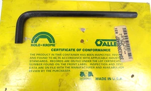 ALLEN HOLO-KROME 8mm Metric Long Arm Hex Key Wrench Tool 6.5" Long 9 Avbl. NOS - Picture 1 of 4
